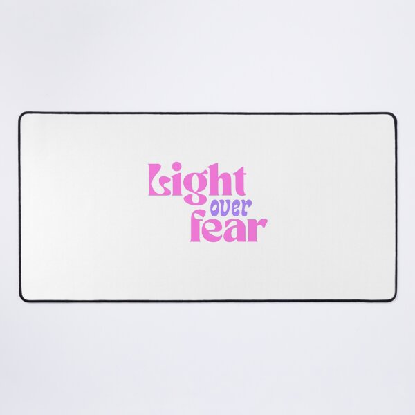 Item preview, Light Over Fear Motivational Quote designed and sold by jianina-alondra.
