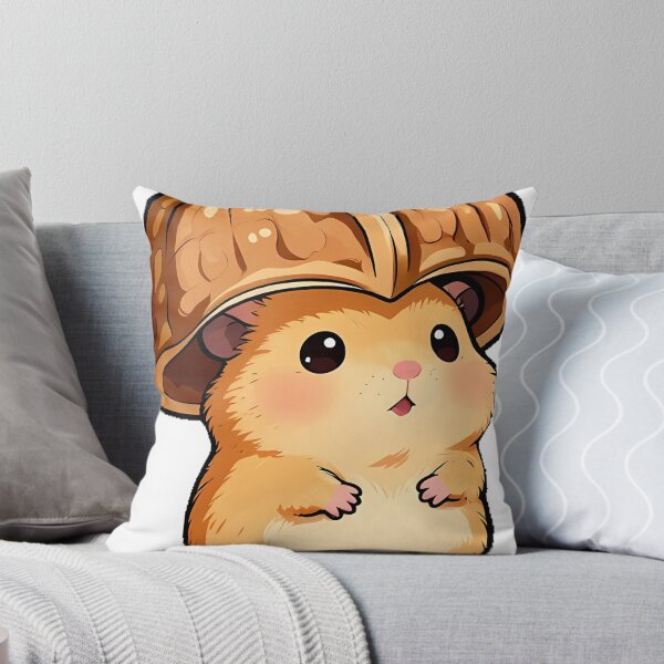 Item preview, Hamster with Walnut Umbrella Icon designed and sold by pumsquare.