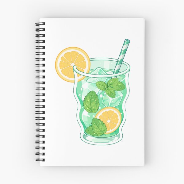 Item preview, Cute mint lemon soda designed and sold by KJackArtwork.