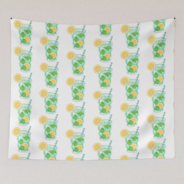 Item preview, Cute mint lemon soda designed and sold by KJackArtwork.