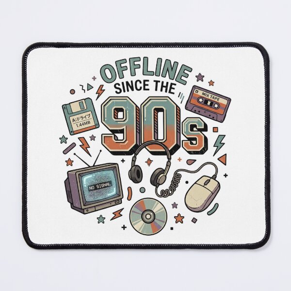Item preview, Offline Since the 90s – Retro 90s Nostalgia Vintage designed and sold by sundardesigns.
