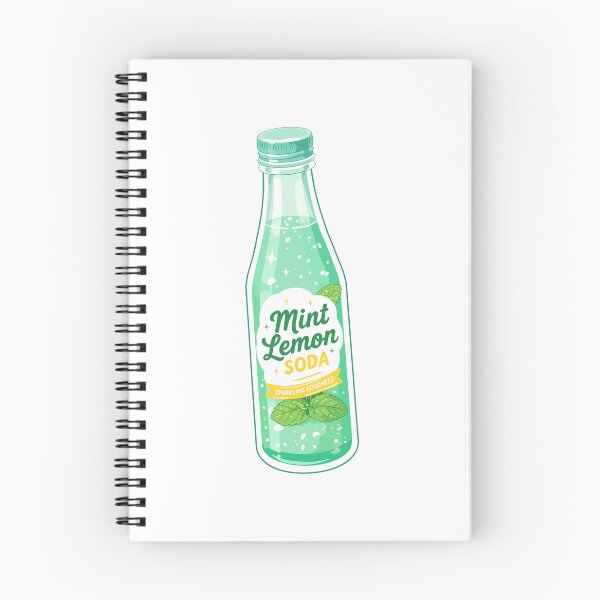 Item preview, Cute mint lemon soda designed and sold by KJackArtwork.