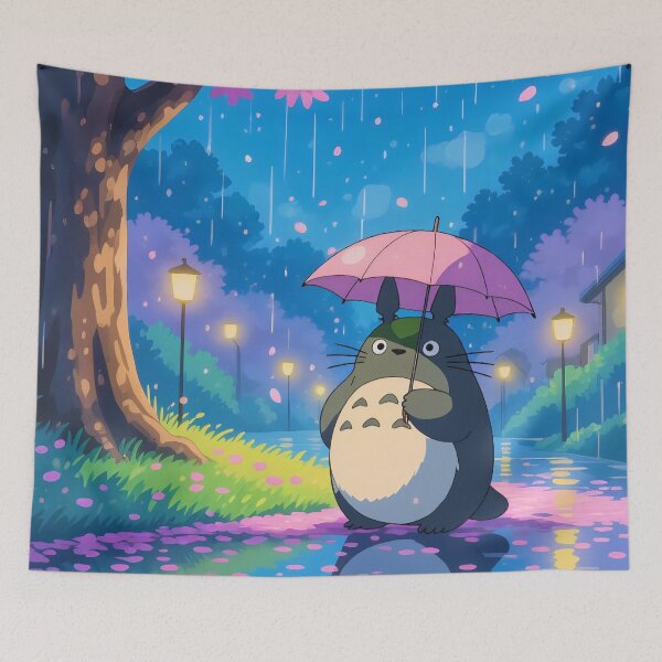 Item preview, Cherry Blossom Rain at Night designed and sold by GITTERLU.