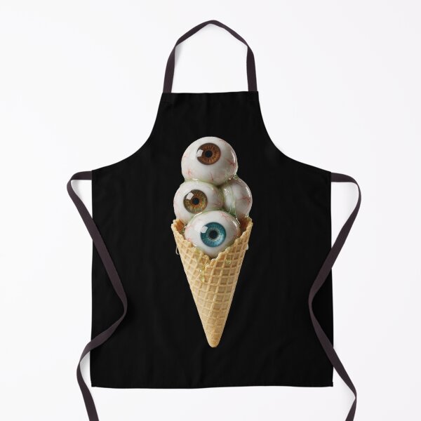 Item preview, Eyeball Ice Cream Cone Body Horror Art designed and sold by The Mellonaire.