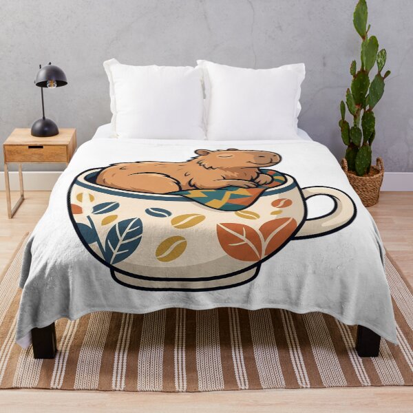 Item preview, Chill Capybara In A Coffee Mug Zen Meme designed and sold by DripCultureLab.
