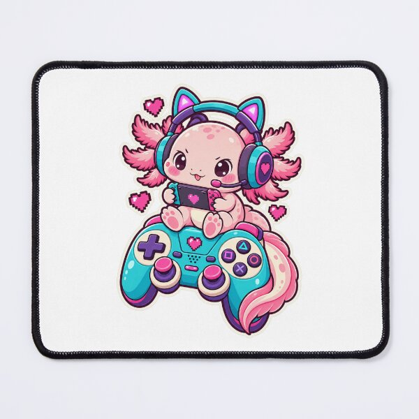 Item preview, Axolotl Gamer Controller designed and sold by StickyJoyStudio.