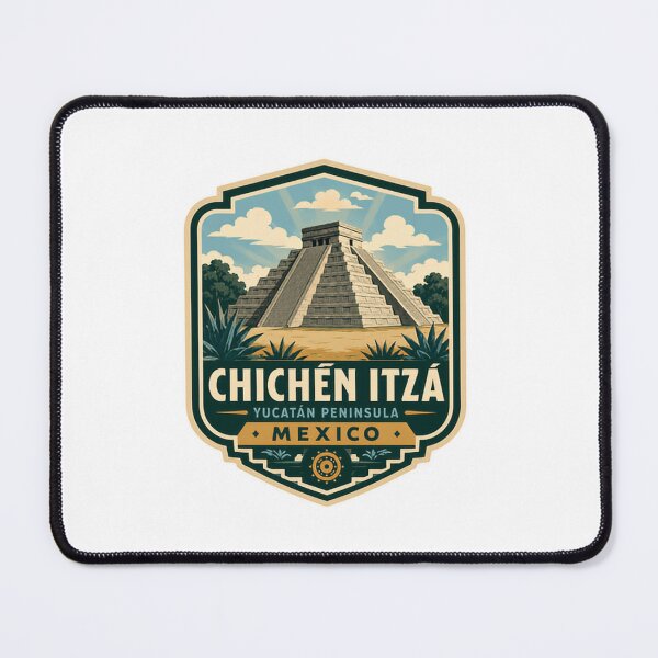 Item preview, Chichén Itzá Yucatán Peninsula Mexico Mayan Pyramid Travel Souvenir designed and sold by Simsimah26Parks.