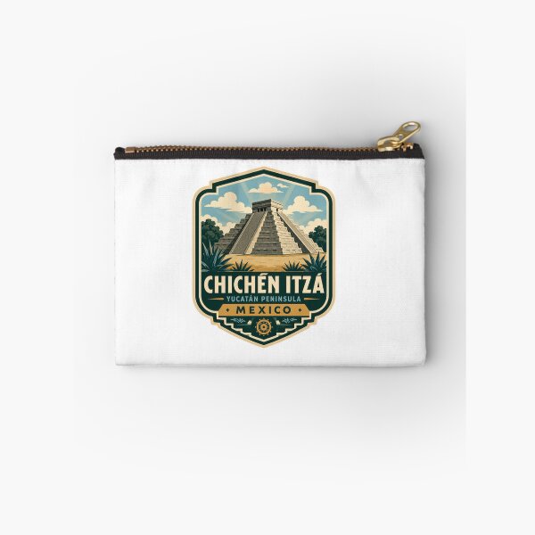 Item preview, Chichén Itzá Yucatán Peninsula Mexico Mayan Pyramid Travel Souvenir designed and sold by Simsimah26Parks.