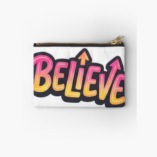 Item preview, Minimalist "Believe" Motivational Retro Typography Design designed and sold by 48remarks.