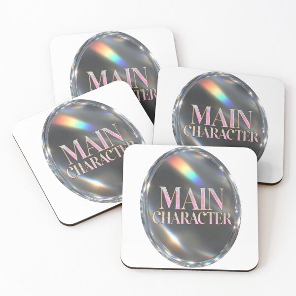 Item preview, I am the main character - Character Mirror designed and sold by design-rebell.