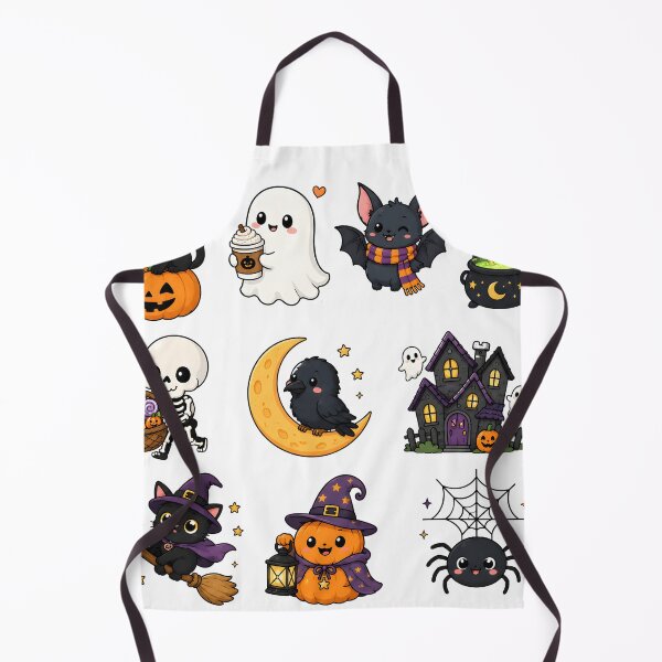 Item preview, Cute Halloween Sticker Pack | Kawaii Spooky Cats Ghosts Pumpkins Witch Friends | Halloween Aesthetic designed and sold by boutkhilnl.