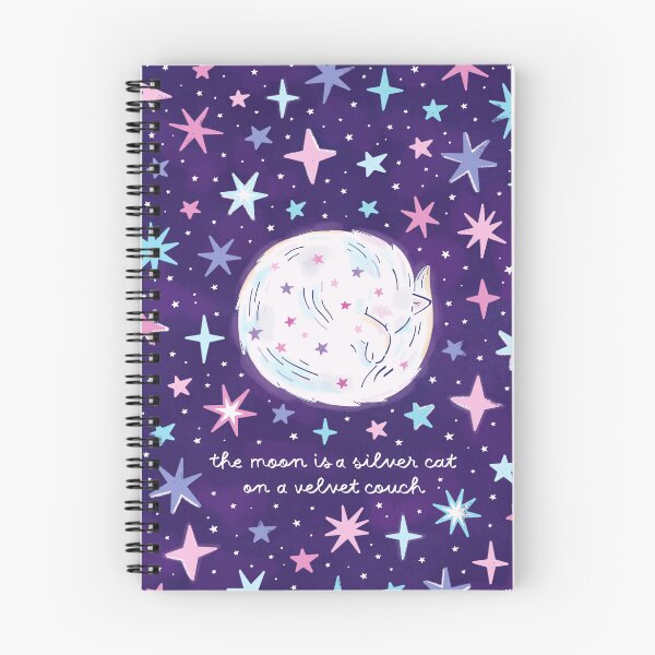 Item preview, Celestial Magical Moon Cat  designed and sold by CarlyWatts.