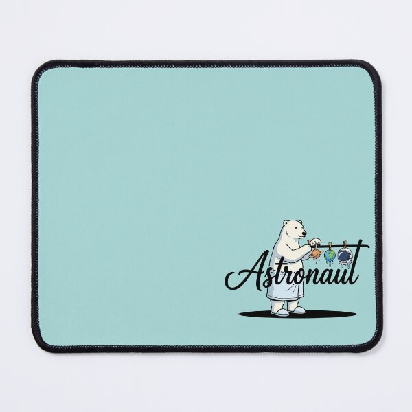 Item preview, Polar Bear Doing Cosmic Laundry Space Humor Art designed and sold by Rare By Hero.