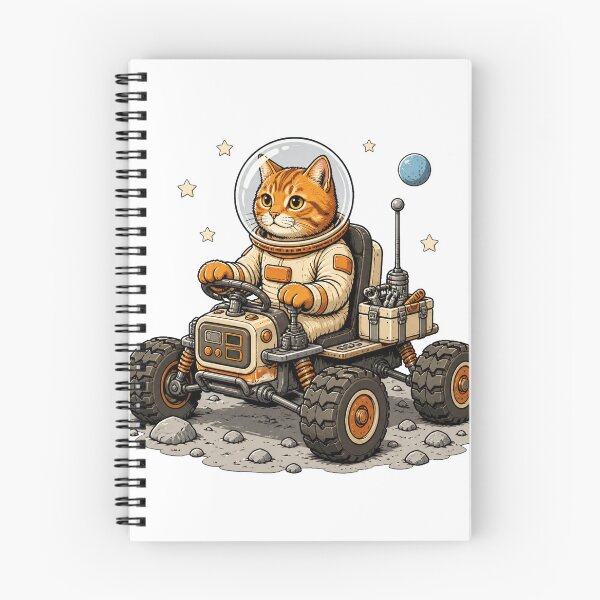 Item preview, Lunar Rover Mechanic Cat Adventure designed and sold by TVEX19.