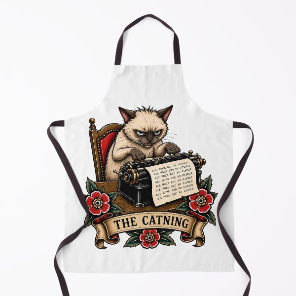 Item preview, The Catning Movie Parody Cat Tattoo designed and sold by Old's Cool Cat Studio.