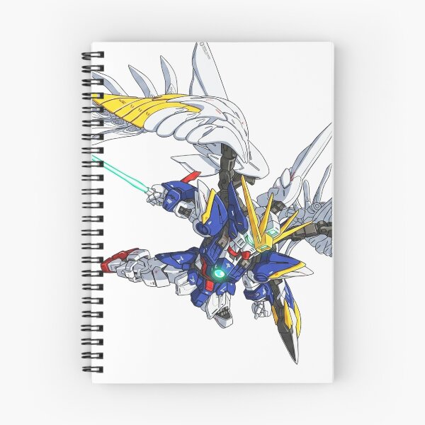 Item preview, XXXG-00W0 Wing Gundam Zero SD GUNDAM FLYING ATTACK POSE cute chibi  designed and sold by sabartgunpla.