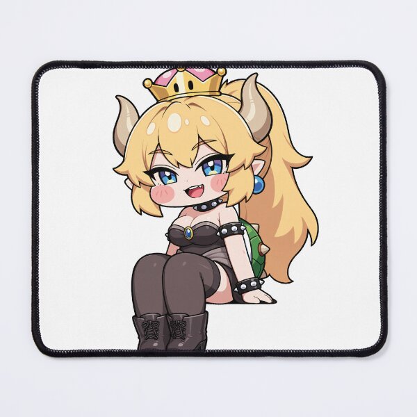 Item preview, Chibi Bowsette Sticker designed and sold by RGB-crayon.