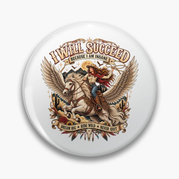 Item preview, Western Horse Girl – Dream Big Ride Wild Never Quit designed and sold by Ayden World.