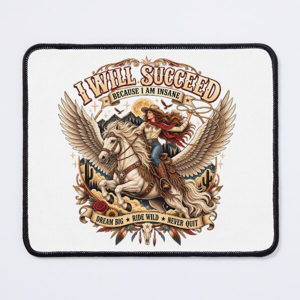 Item preview, Western Horse Girl – Dream Big Ride Wild Never Quit designed and sold by Ayden World.