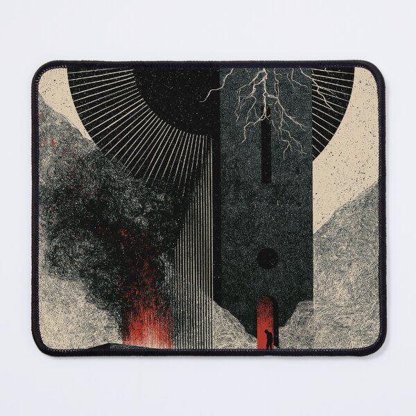 Item preview, The Tower Tarot Card Design, Lightning Storm Art, Major Arcana designed and sold by Hermetic Codex.