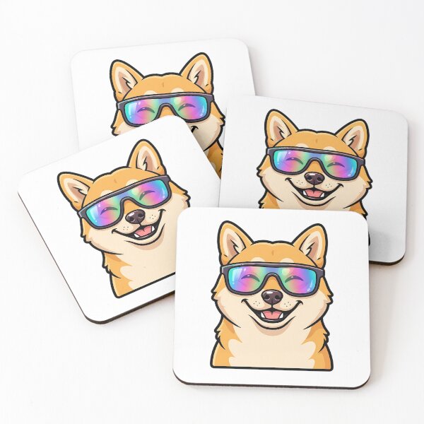 Item preview, Hypebeast Shiba Inu Cool Sunglasses Smile designed and sold by DripCultureLab.