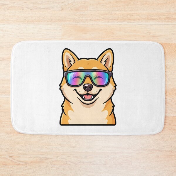 Item preview, Hypebeast Shiba Inu Cool Sunglasses Smile designed and sold by DripCultureLab.