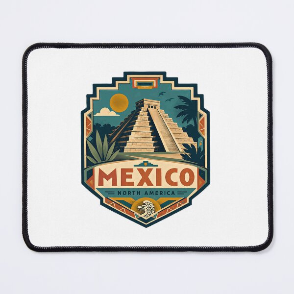 Item preview, Mexico North America Chichen Itza Mayan Pyramid Travel Souvenir designed and sold by Simsimah26Parks.