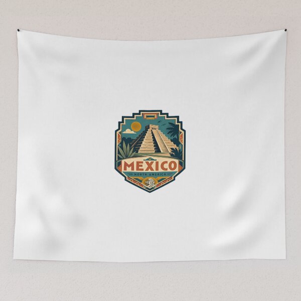 Item preview, Mexico North America Chichen Itza Mayan Pyramid Travel Souvenir designed and sold by Simsimah26Parks.