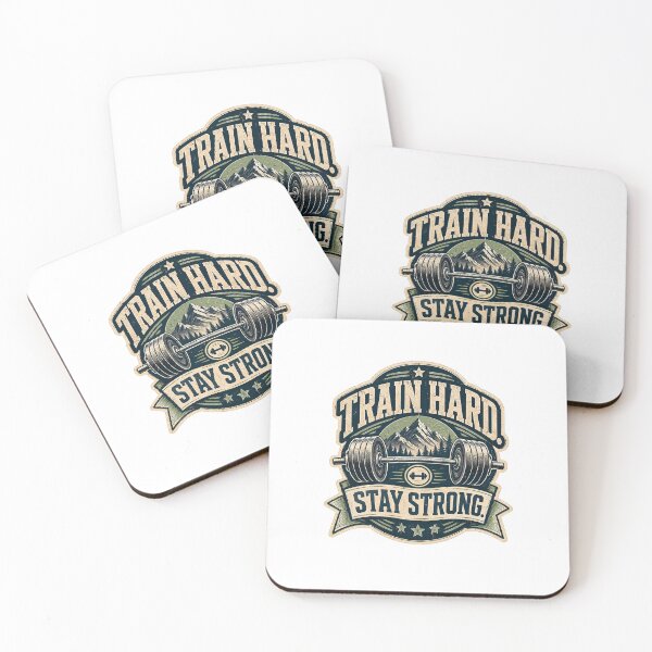 Item preview, Train Hard Stay Strong Gym Motivation designed and sold by collinsxustom.