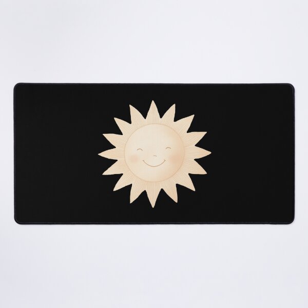 Item preview, Boho Watercolor Happy Sun Minimalist Sunbeam Face designed and sold by Vision Crafted.