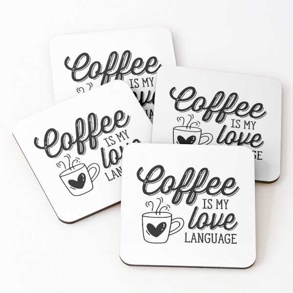 Item preview, Coffee Is My Love Language designed and sold by gunaone-design.