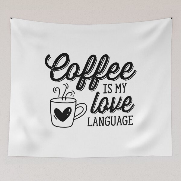Item preview, Coffee Is My Love Language designed and sold by gunaone-design.