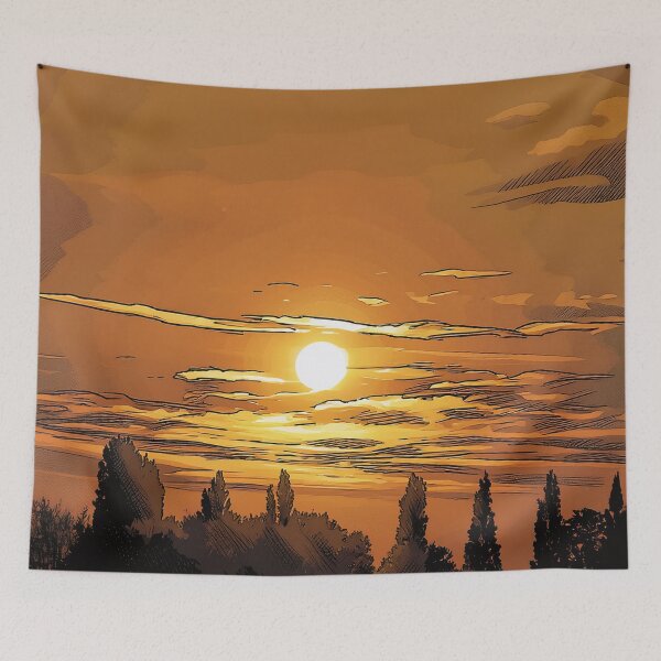 Item preview, Full Moon in the Night Sky designed and sold by tomorrowsart.