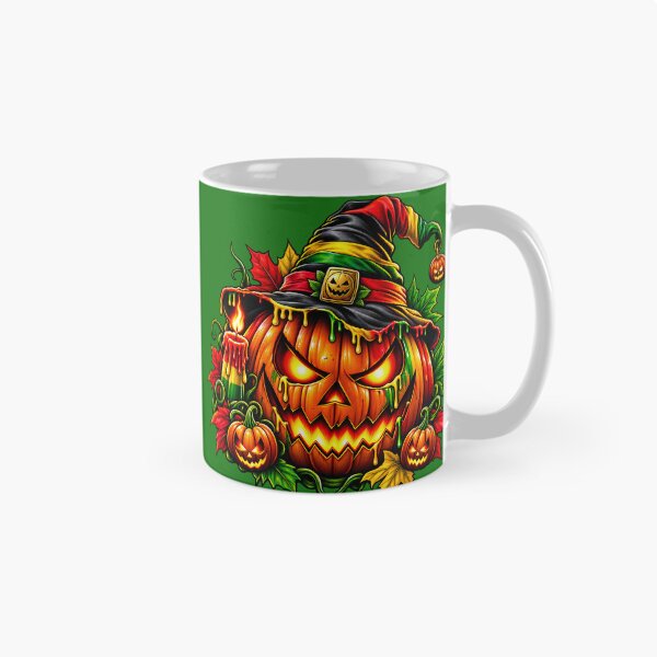 Item preview, Reggae Halloween Pumpkin Witch Hat - Rasta Jack O Lantern designed and sold by digitalbob60.