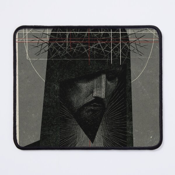 Item preview, Jesus Christ Crown of Thorns Design, Gothic Sacred Portrait Art designed and sold by Hermetic Codex.
