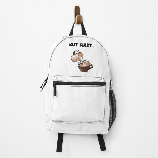 Item preview, But First coffee funny caffeine lover coffee brewing barista designed and sold by Artstastic.