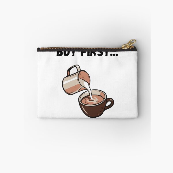 Item preview, But First coffee funny caffeine lover coffee brewing barista  designed and sold by Artstastic.