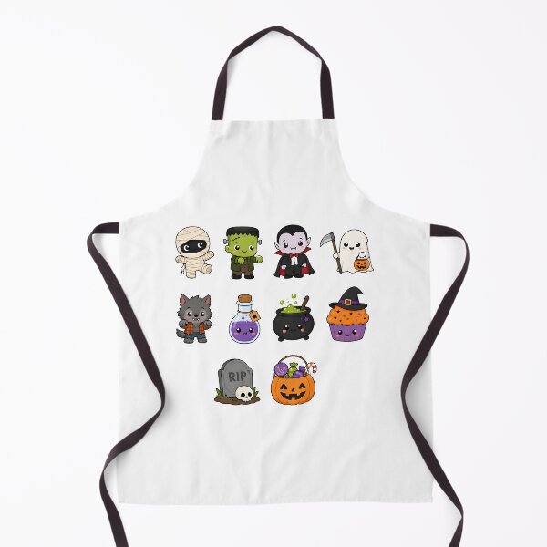 Item preview, Cute Halloween Sticker Pack | Kawaii Witch Vampire Ghost Pumpkin Monster Collection | Spooky Season designed and sold by boutkhilnl.