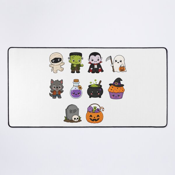 Item preview, Cute Halloween Sticker Pack | Kawaii Witch Vampire Ghost Pumpkin Monster Collection | Spooky Season designed and sold by boutkhilnl.