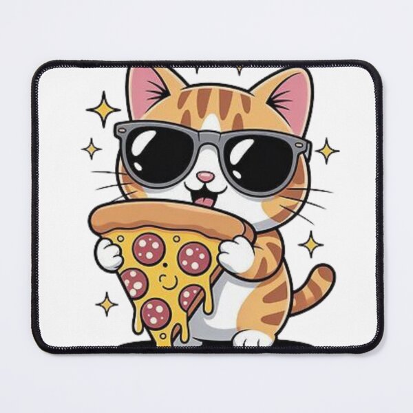 Item preview, Cat Pizza Lover – Cute Funny Pizza Cat T-Shirt designed and sold by Cool Tee World .