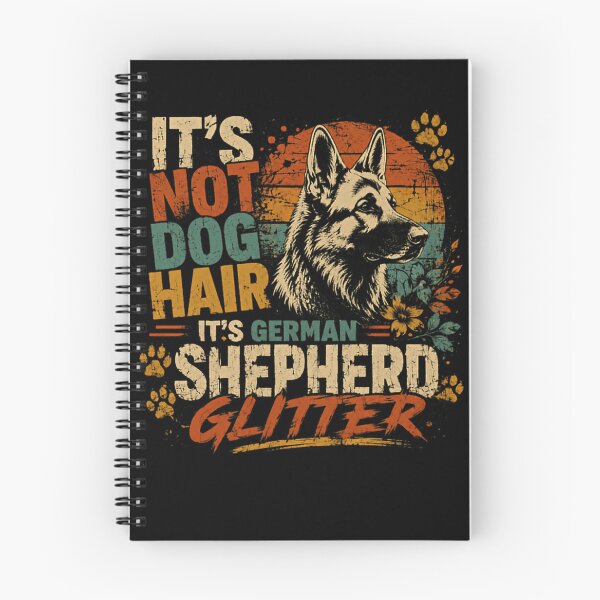 Item preview, It's Not Dog Hair It's German Shepherd Glitter Dog Owner GSD Humor designed and sold by HumansStuck12.