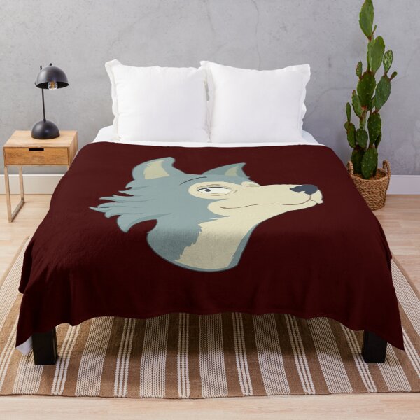 Item preview, Cute Wolf Profile Illustration designed and sold by thachxanh66.