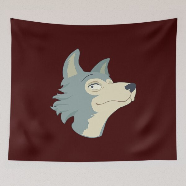 Item preview, Cute Wolf Profile Illustration  designed and sold by thachxanh66.