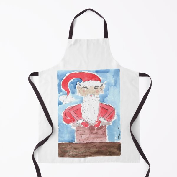 Item preview, Christmas, Weihnachten, Santa Claus doesn’t fit into the Chimney designed and sold by Anke‘s Bazaar.