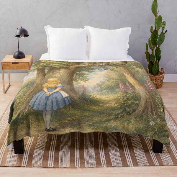 Item preview, Alice and the Cheshire Cat Tree Scene for Fantasy Fans designed and sold by RickE.