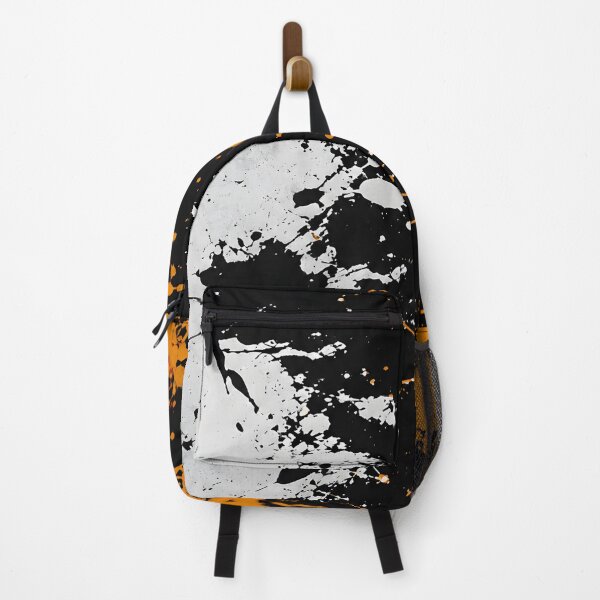 Item preview, Bold Black Orange Grunge Paint Splatter designed and sold by Evan-Tees.