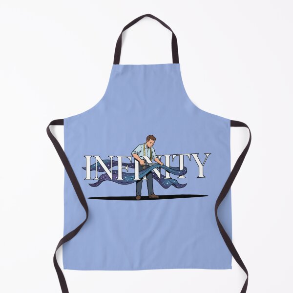 Item preview, Tailor Cutting Infinity Cosmic Fabric Pop Surrealism Art designed and sold by Rare By Hero.