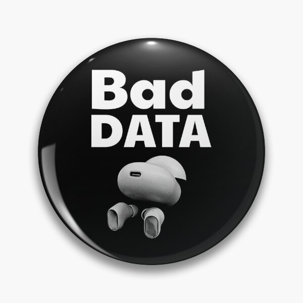 Item preview, Bad Data Earbuds Meme designed and sold by ParisPoet.