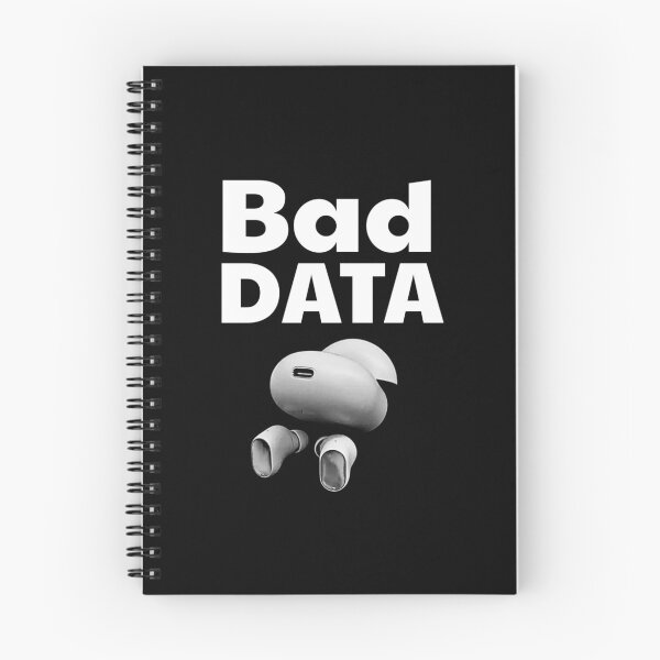 Item preview, Bad Data Earbuds Meme designed and sold by ParisPoet.