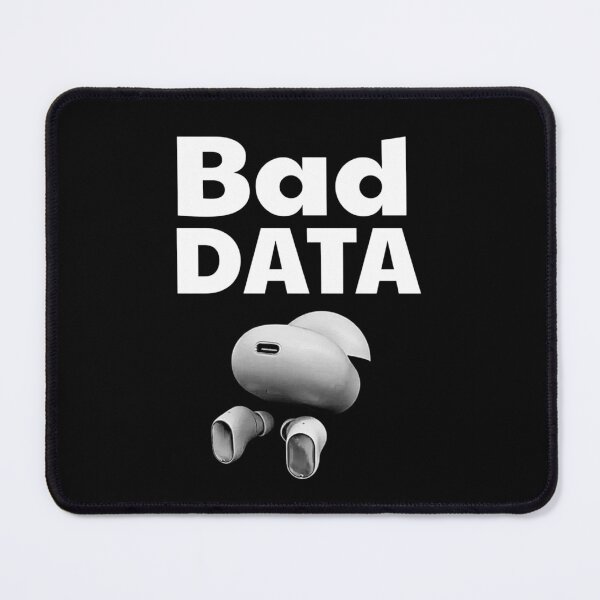 Item preview, Bad Data Earbuds Meme designed and sold by ParisPoet.
